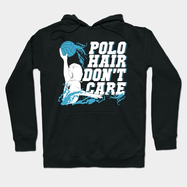 Water Polo Player Gift Hoodie by Dolde08